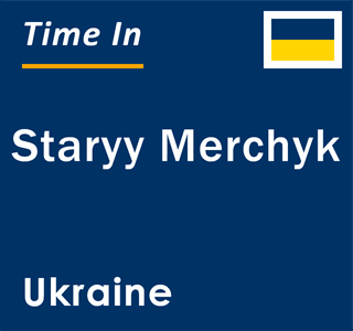 Current local time in Staryy Merchyk, Ukraine