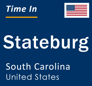 Current local time in Stateburg, South Carolina, United States