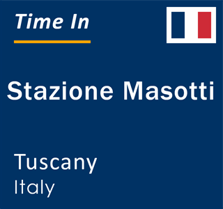 Current local time in Stazione Masotti, Tuscany, Italy