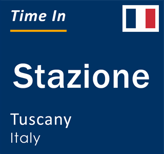 Current local time in Stazione, Tuscany, Italy