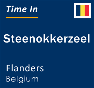 Current local time in Steenokkerzeel, Flanders, Belgium