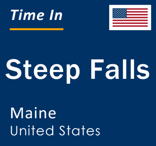 Current local time in Steep Falls, Maine, United States