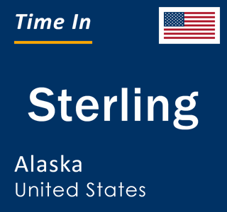 Current local time in Sterling, Alaska, United States