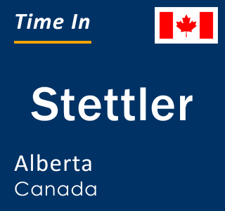 Current local time in Stettler, Alberta, Canada