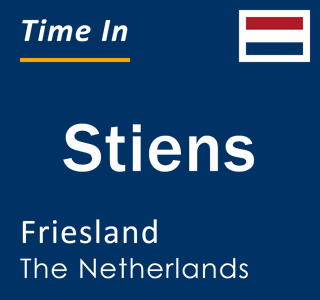 Current local time in Stiens, Friesland, The Netherlands