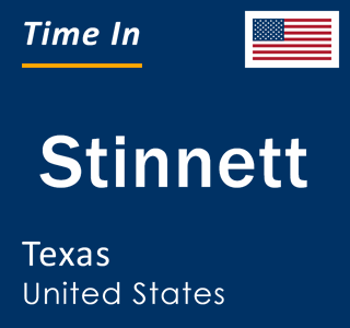 Current local time in Stinnett, Texas, United States