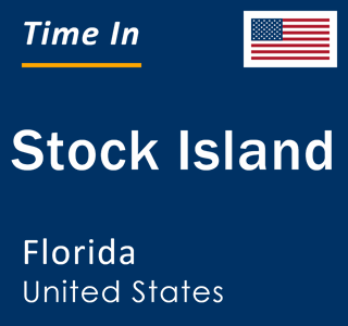 Current local time in Stock Island, Florida, United States