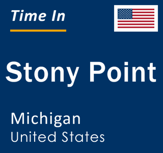 Current local time in Stony Point, Michigan, United States