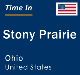 Current local time in Stony Prairie, Ohio, United States