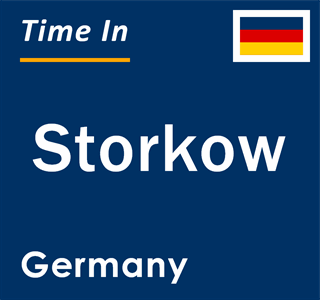 Current local time in Storkow, Germany