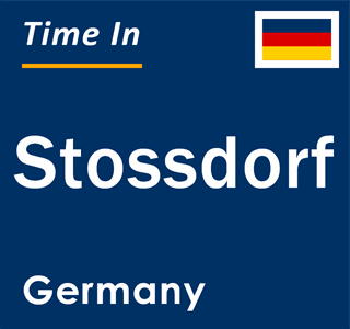 Current local time in Stossdorf, Germany