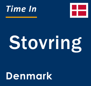 Current local time in Stovring, Denmark