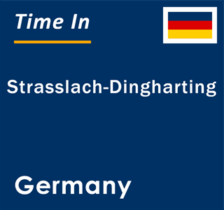 Current local time in Strasslach-Dingharting, Germany