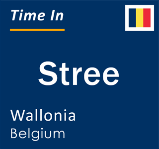 Current local time in Stree, Wallonia, Belgium