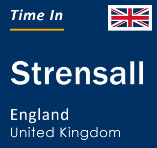 Current local time in Strensall, England, United Kingdom