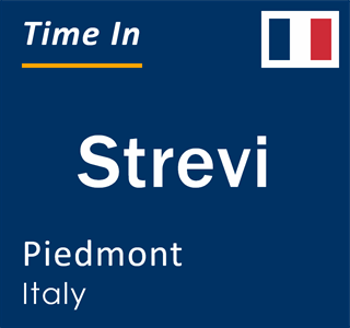 Current local time in Strevi, Piedmont, Italy