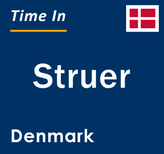 Current local time in Struer, Denmark