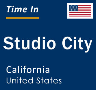 Current local time in Studio City, California, United States