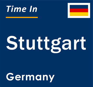 Current local time in Stuttgart, Germany