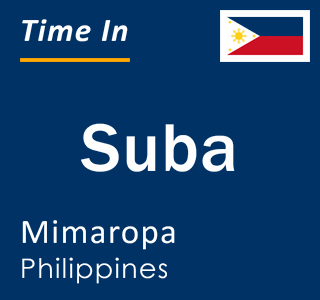 Current local time in Suba, Mimaropa, Philippines