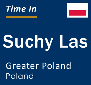 Current local time in Suchy Las, Greater Poland, Poland