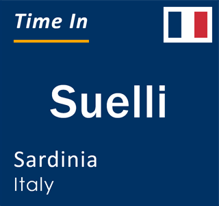 Current local time in Suelli, Sardinia, Italy