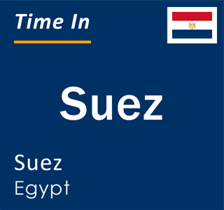 Current local time in Suez, Suez, Egypt