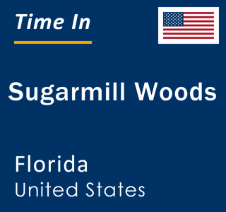 Current local time in Sugarmill Woods, Florida, United States