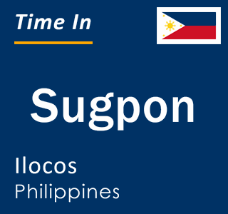 Current local time in Sugpon, Ilocos, Philippines