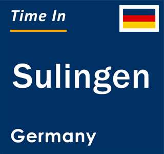 Current local time in Sulingen, Germany