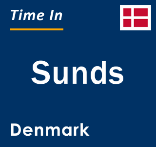 Current local time in Sunds, Denmark