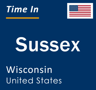 Current local time in Sussex, Wisconsin, United States