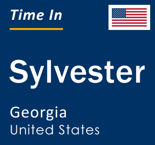 Current local time in Sylvester, Georgia, United States