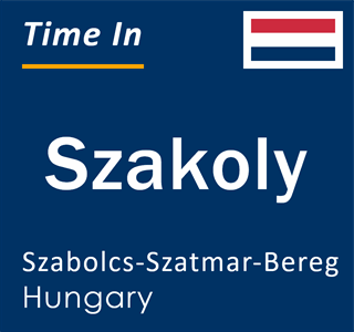 Current local time in Szakoly, Szabolcs-Szatmar-Bereg, Hungary