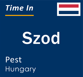 Current local time in Szod, Pest, Hungary