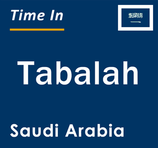 Current local time in Tabalah, Saudi Arabia