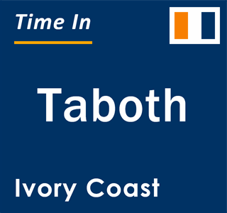 Current local time in Taboth, Ivory Coast