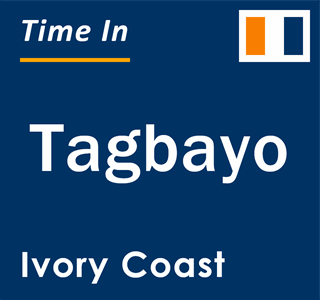 Current local time in Tagbayo, Ivory Coast