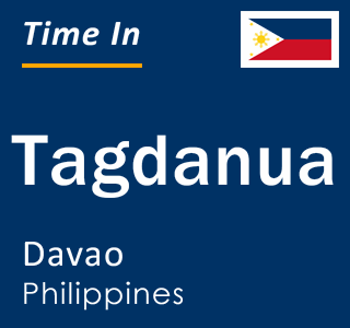 Current local time in Tagdanua, Davao, Philippines