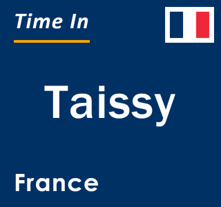 Current local time in Taissy, France