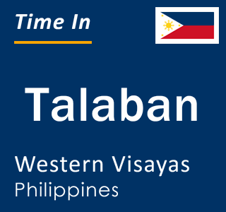 Current local time in Talaban, Western Visayas, Philippines