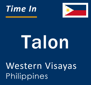 Current local time in Talon, Western Visayas, Philippines