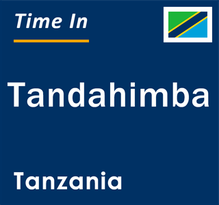 Current local time in Tandahimba, Tanzania