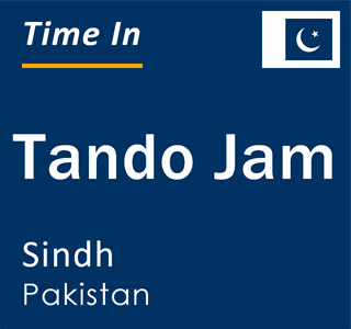 Current local time in Tando Jam, Sindh, Pakistan