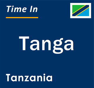 Current local time in Tanga, Tanzania