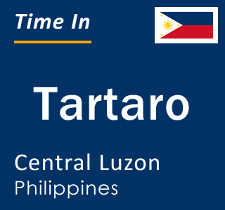 Current local time in Tartaro, Central Luzon, Philippines