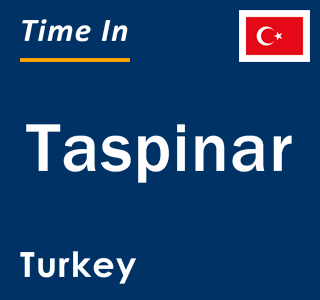 Current local time in Taspinar, Turkey