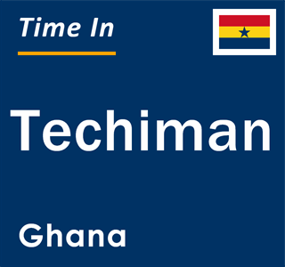 Current local time in Techiman, Ghana