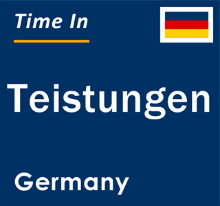 Current local time in Teistungen, Germany