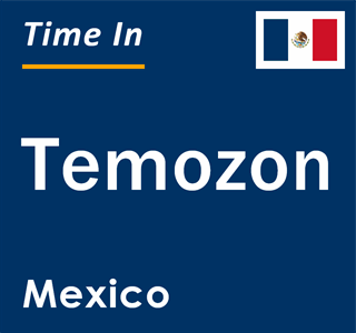 Current local time in Temozon, Mexico